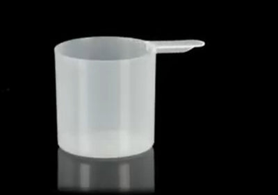 125g Natural Polypropylene Scoop